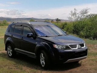 2008 Mitsubishi Outlander II, синий, 1158000 рублей, вид 2