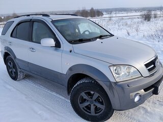 2006 Kia Sorento 5-speed I, серебристый, 900000 рублей, вид 2