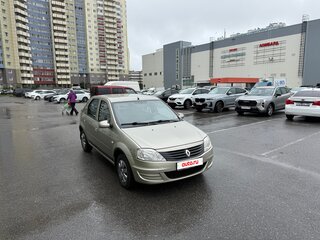 2013 Renault Logan I Рестайлинг, бежевый, 330000 рублей, вид 4