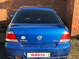 2006 Nissan Almera Classic I, синий, 350000 рублей, вид 2