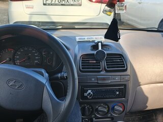 2008 Hyundai Accent ТагАЗ II, бежевый, 450000 рублей, вид 3