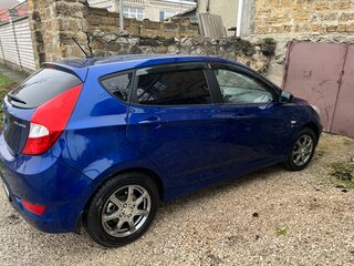 2012 Hyundai Solaris I, синий, 700000 рублей, вид 4