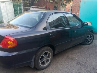 2008 Kia Spectra I Рестайлинг 2, чёрный, 400000 рублей, вид 4
