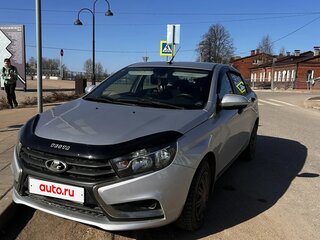 2017 Lada (ВАЗ) Vesta I, серебристый, 720000 рублей, вид 1