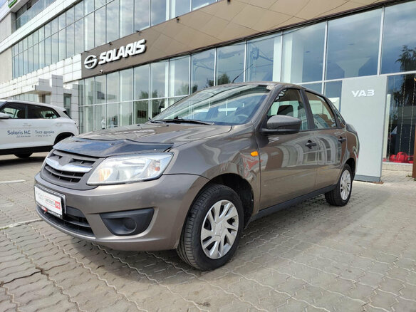 2016 Lada (ВАЗ) Granta I, коричневый - вид 2