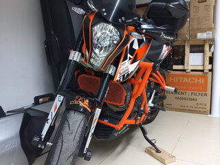 2013 KTM 200 Duke, оранжевый, 315000 рублей, вид 2