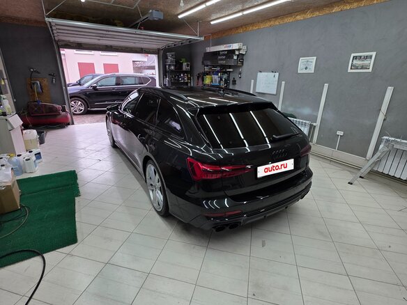 2020 Audi S6 V (C8), чёрный, 4197485 рублей - вид 4
