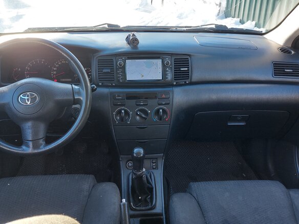 2004 Toyota Corolla IX (E120, E130) Рестайлинг, серебристый, 615000 рублей - вид 7