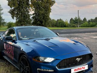 2018 Ford Mustang VI Рестайлинг, синий, 2350000 рублей, вид 2