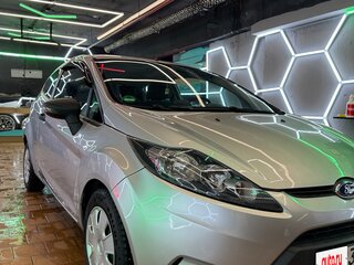 2008 Ford Fiesta Mk6, серебристый, 530000 рублей, вид 3