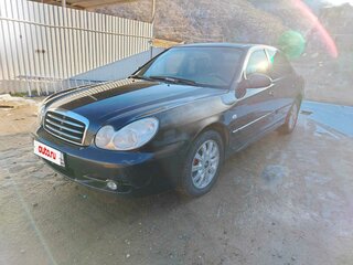 2007 Hyundai Sonata ТагАЗ IV (EF) Рестайлинг, чёрный, 490000 рублей, вид 1
