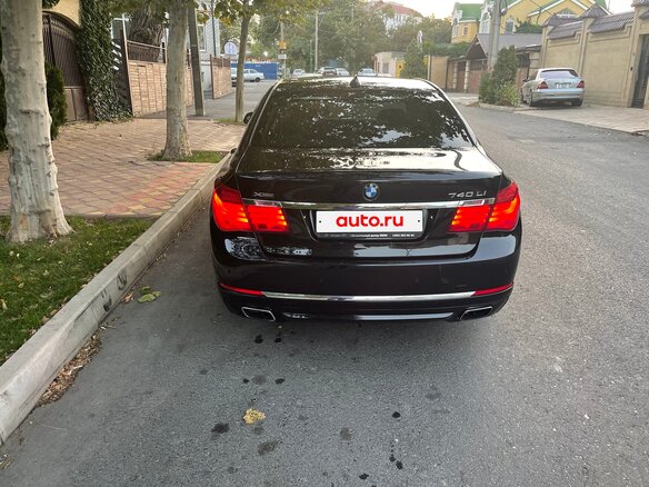 2010 BMW 7 серии Long 750Li xDrive V (F01/F02/F04), чёрный, 2100000 рублей - вид 1