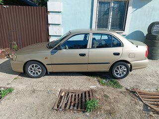 2006 Hyundai Accent ТагАЗ II, бежевый, 330000 рублей, вид 4
