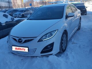 2011 Mazda 6 II (GH) Рестайлинг, белый, 945000 рублей, вид 1