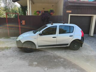 2012 Renault Sandero I, серый, 450000 рублей, вид 3