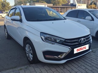 2024 Lada (ВАЗ) Vesta I Рестайлинг (NG), белый, 1518000 рублей, вид 3