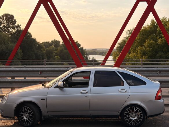 2011 Lada (ВАЗ) Priora I, серебристый, 350000 рублей - вид 2