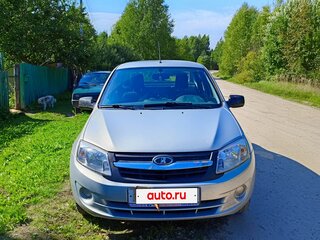 2013 Lada (ВАЗ) Granta I, серебристый, 320000 рублей, вид 1