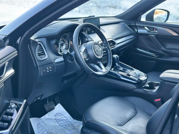 2021 Mazda CX-9 II Рестайлинг, чёрный - вид 14