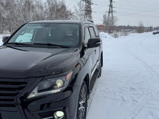 2013 Lexus LX 570 III Рестайлинг, чёрный, 3850000 рублей, вид 2