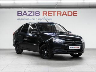 2022 Lada (ВАЗ) Granta I Рестайлинг, чёрный, 659000 рублей, вид 3