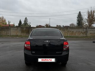 2014 Lada (ВАЗ) Granta I, чёрный, 400000 рублей, вид 5