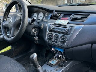 2008 Mitsubishi Lancer IX Рестайлинг, синий, 400000 рублей, вид 5