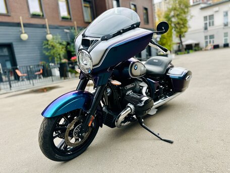 2021 BMW R 18 B, фиолетовый, 1540000 рублей, вид 4