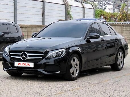 2018 Mercedes-Benz C-Класс 200 BlueTEC IV (W205), чёрный, 1800000 рублей, вид 1