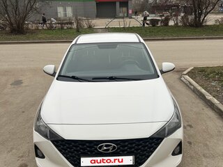 2021 Hyundai Solaris II Рестайлинг, белый, 1499999 рублей, вид 1