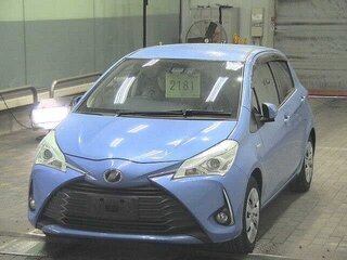 2020 Toyota Vitz III (XP130) Рестайлинг 2, голубой, 1055000 рублей, вид 2