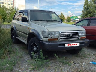 1996 Toyota Land Cruiser 80 Series Рестайлинг, серый, 1200000 рублей, вид 1