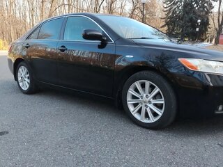 2008 Toyota Camry VI (XV40), чёрный, 1200000 рублей, вид 4