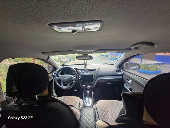 2013 Kia Rio 4-speed III, серый, 1000000 рублей - вид 4