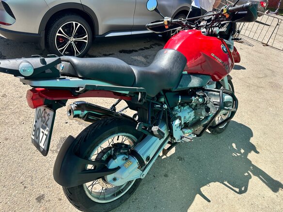 1994 BMW R 1100 GS, красный, 370000 рублей - вид 10