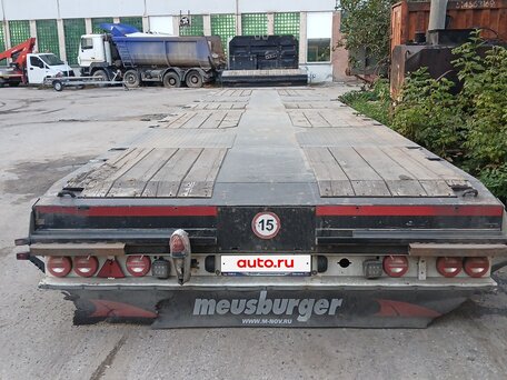 2023 Meusburger Полуприцеп-низкорамный трал, чёрный, 5985000 рублей, вид 5