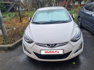 2015 Hyundai Elantra V (MD) Рестайлинг, белый, 1455000 рублей, вид 3