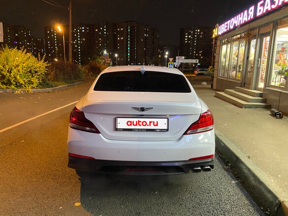 2019 Genesis G70 I, белый, 1700000 рублей - вид 8