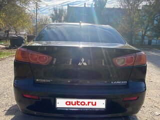 2008 Mitsubishi Lancer X, чёрный, 460000 рублей, вид 4
