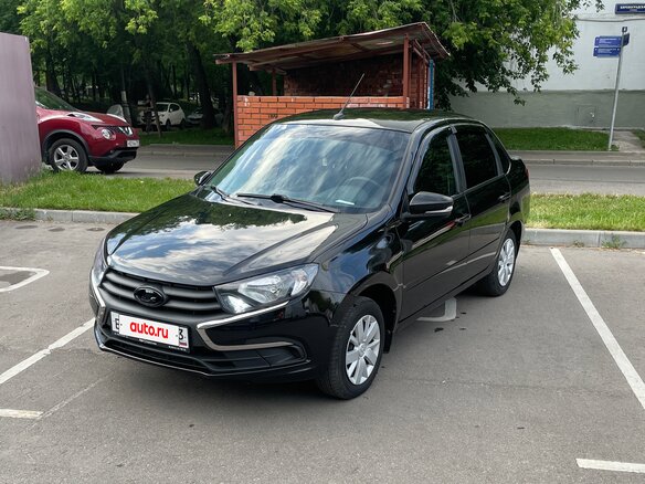 2023 Lada (ВАЗ) Granta Euro-2 I Рестайлинг, чёрный, 610000 рублей