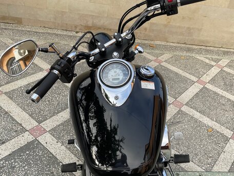 2008 Yamaha XVS1100, чёрный, 680000 рублей, вид 4