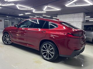 2021 BMW X4 30d II (G02), красный, 6200000 рублей, вид 4