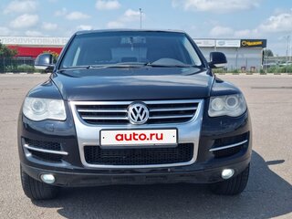 2007 Volkswagen Touareg I Рестайлинг, чёрный, 1080000 рублей, вид 1