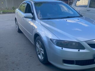 2006 Mazda 6 I (GG) Рестайлинг, серебристый, 320000 рублей, вид 2