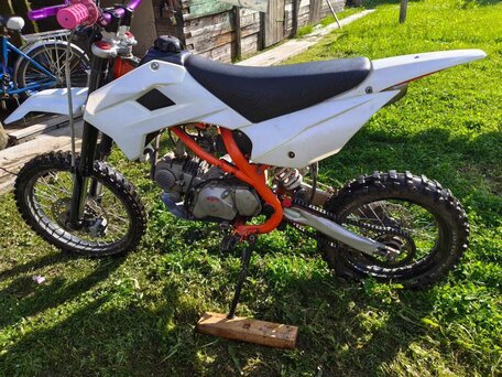 2023 Kayo Basic TT140EM, оранжевый, 65000 рублей, вид 3