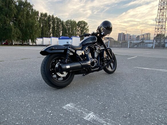 2022 Harley-Davidson Nightster, чёрный, 1200000 рублей