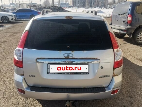 2010 Lada (ВАЗ) Priora I, серебристый, 210000 рублей - вид 1
