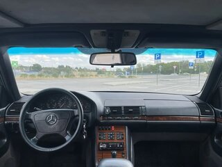 1993 Mercedes-Benz S-Класс 320 III (W140), серебристый, 940000 рублей, вид 4