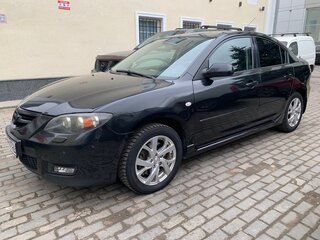 2008 Mazda 3 4-speed I (BK) Рестайлинг, чёрный, 700000 рублей, вид 1