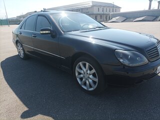 1999 Mercedes-Benz S-Класс 430 IV (W220), чёрный, 580000 рублей, вид 2